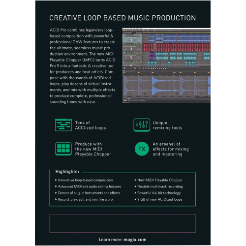 ACID Pro 9 | Digital (ESD/EU)