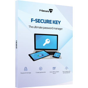 F-Secure Key - Premium Password Manager | Unlimited Appareils | 1 An