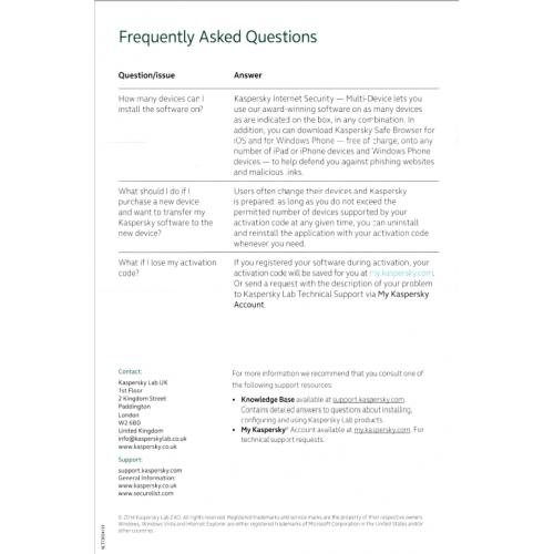 Kaspersky Internet Security 2015 | 1 Device | 1 Year | Digital (ESD/EU)