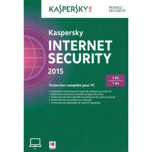 Kaspersky Internet Security 2015 | 1 Device | 1 Year | Download Digital (ESD/EU)