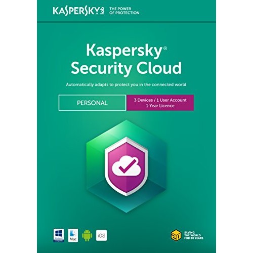 Kaspersky Security Cloud 2018 Personal | 3 Devices | 1 Year | Digital (ESD/EU)