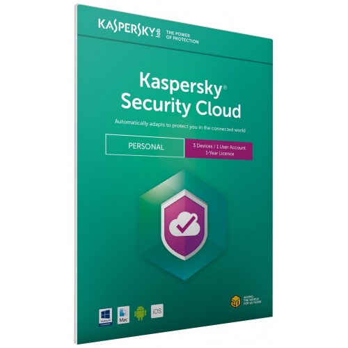 Kaspersky Security Cloud 2018 Personal | 3 Devices | 1 Year | Digital (ESD/EU)