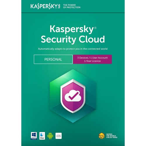Kaspersky Security Cloud 2018 Personal | 5 Devices | 1 Year | Digital (ESD/EU)