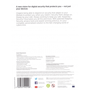 Kaspersky Security Cloud 2020 Personal | 3 Devices | 1 Year | Digital (ESD/UK)