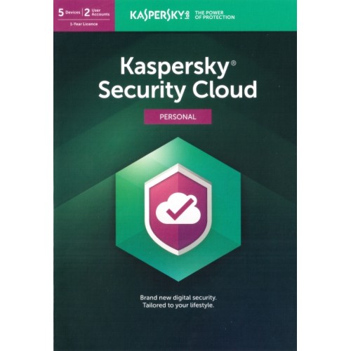 Kaspersky Security Cloud 2019 Personal | 5 Devices | 1 Year | Digital (ESD/EU)