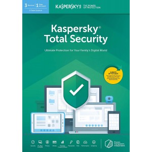 Kaspersky Total Security 2019 | 3 Devices | 2 Years | Digital (ESD/UK+EU)