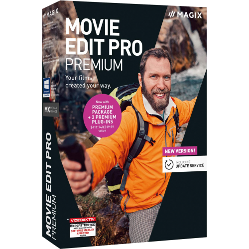 MAGIX Movie Edit Pro Premium 2018 | Digital (ESD/EU)