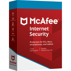 McAfee Internet Security 2020 | 3 Devices | 1 Year | Digital (ESD/EU)
