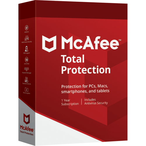 McAfee Total Protection 2020 | 1 Device | 1 Year | Digital (ESD/EU)