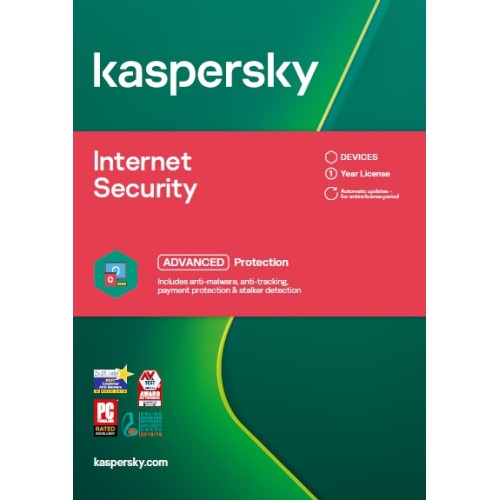 Kaspersky Internet Security 2021 | 5 Devices | 2 Years | Digital (ESD/UK)