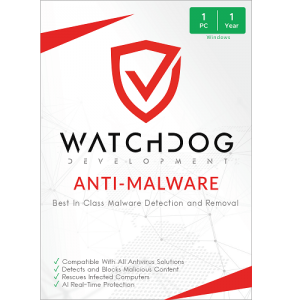 Watchdog Anti-Malware | 1 PC | 1 Year | Digital (ESD/Europe)