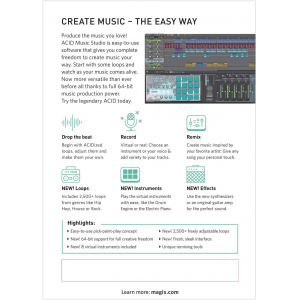 ACID Music Studio 11 | Digital (ESD/EU)