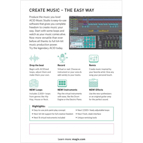 ACID Music Studio 11 | Digital (ESD/EU)