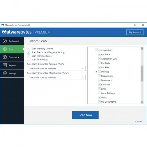 Malwarebytes Premium for Windows 2021 | 1 PC | 1 Year | Digital (ESD/UK)