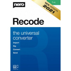 Nero Recode 2021 | 1PC (Perpetual Licence) | Digital (ESD/EU)