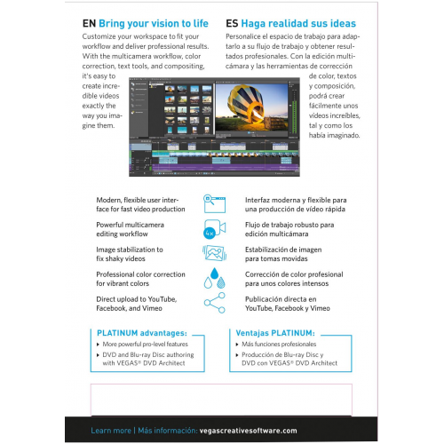 VEGAS Movie Studio 15 | Digital (ESD/EU)