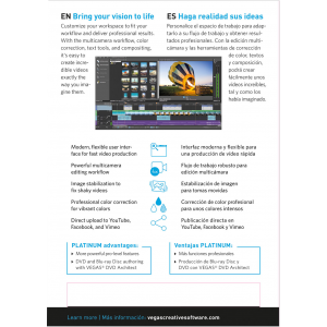 VEGAS Movie Studio 15 Platinum | Digital (ESD/EU)