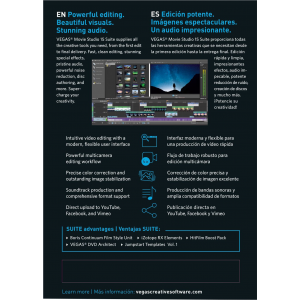 VEGAS Movie Studio 15 Suite | Digital (ESD/EU)